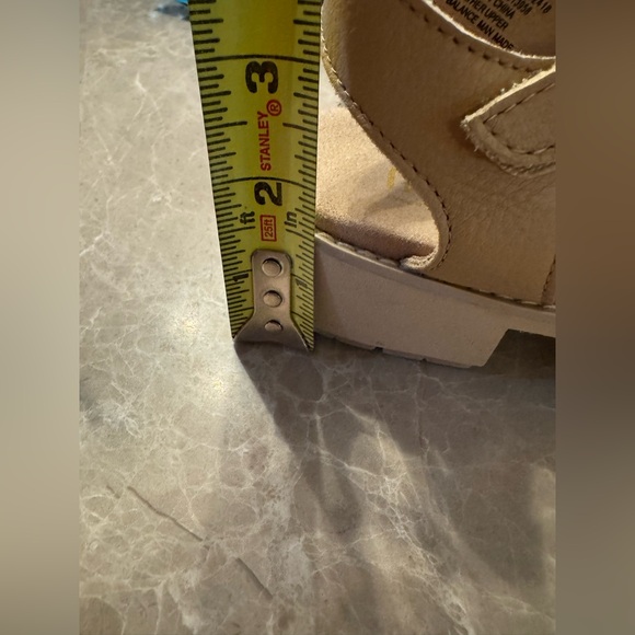 MUNRO women's conner ankle strap platform sandal in natural woven combo 6 - Picture 9 of 10